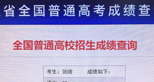 高考成绩单生成器